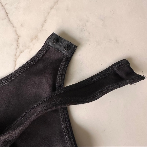 NEW Black sparkle bodysuit blouse - Picture 7 of 7